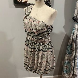3/25 SALE  BCBGeneration mini one shoulder dress Sz 2
